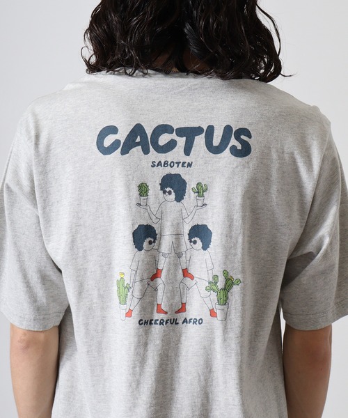 KRIFF MAYER（クリフメイヤー）の「Afro-kun short sleeve T-shirt / アフロくん半袖Ｔシャツ unisex（Tシャツ/カットソー・メンズ・ホワイト系/オフホワイト/グレー/グレー系/チャコールグレー/チャコール・M/L/XL）」の20枚目の写真