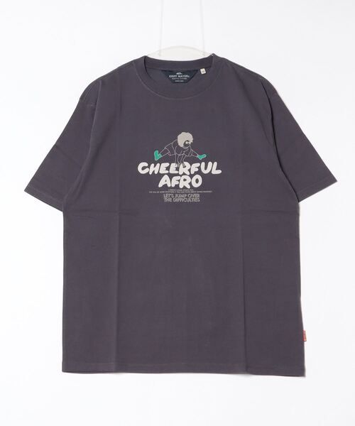 KRIFF MAYER（クリフメイヤー）の「Afro-kun short sleeve T-shirt / アフロくん半袖Ｔシャツ unisex（Tシャツ/カットソー・メンズ・ホワイト系/オフホワイト/グレー/グレー系/チャコールグレー/チャコール・M/L/XL）」の17枚目の写真