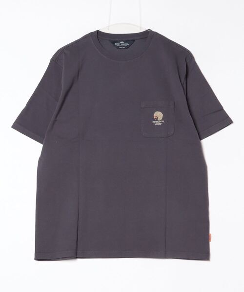 KRIFF MAYER（クリフメイヤー）の「Afro-kun short sleeve T-shirt / アフロくん半袖Ｔシャツ unisex（Tシャツ/カットソー・メンズ・ホワイト系/オフホワイト/グレー/グレー系/チャコールグレー/チャコール・M/L/XL）」の15枚目の写真