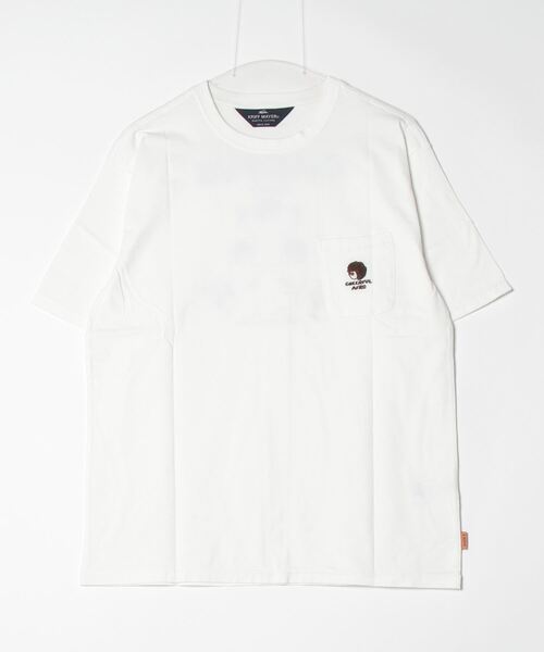 KRIFF MAYER（クリフメイヤー）の「Afro-kun short sleeve T-shirt / アフロくん半袖Ｔシャツ unisex（Tシャツ/カットソー・メンズ・ホワイト系/オフホワイト/グレー/グレー系/チャコールグレー/チャコール・M/L/XL）」の13枚目の写真