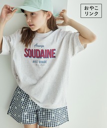 ROPE' PICNIC | 【KIDS】チュールドッキングフリルビスチェ×ロックTシャツセット/リンクコーデ(Tシャツ/カットソー)
