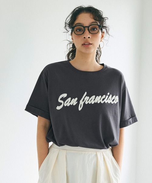   トミーロゴ刺繍 クラシック コットン T シャツ fit=scale-down,w=1200