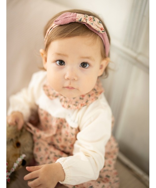 【美品22点】韓国子供服　まとめ売り　90 100 ◎翌日発送◎ 涼し 3段チュールブルマ&ヘアバンド セット グレー