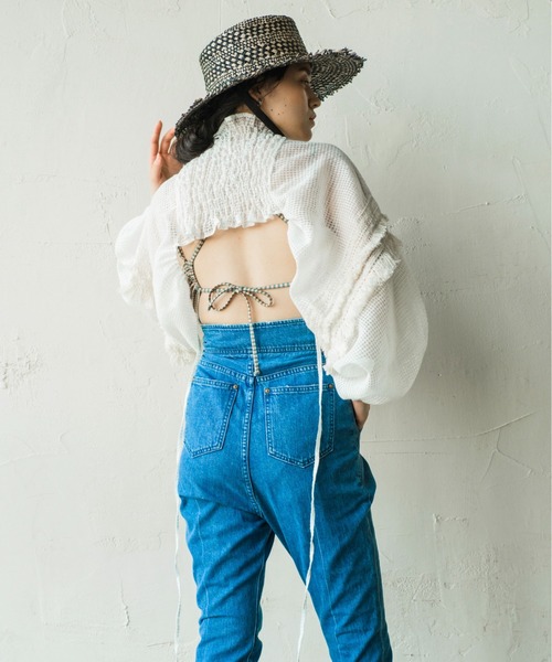 ORIENT MILLINERY オリエントミリナリー　アームボレロ ORIENT MILLINERY（オリエント ミリナリー）の「DUVET【ﾃﾞｭｳﾞｪ