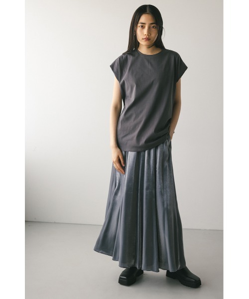 crewre バックタックナロースカート black size2 crewre クルーレ バックタックナロースカート - メルカリ