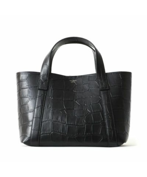 PELLE MORBIDA（ペッレモルビダ）の「Tela Marina（テーラマリーナ） TE007SLELE-トートバッグ（トートバッグ・メンズ・ブラック/グレイッシュベージュ/ネイビー・FREE）」の2枚目の写真