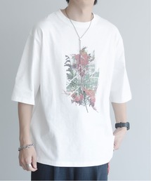 フラワープリントTee