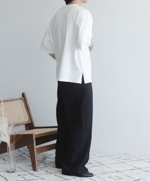 epnok（エプノック）の「フラワープリントTee（Tシャツ/カットソー・メンズ・ホワイト系1/ホワイト系2・SMALL/MEDIUM/LARGE）」の20枚目の写真