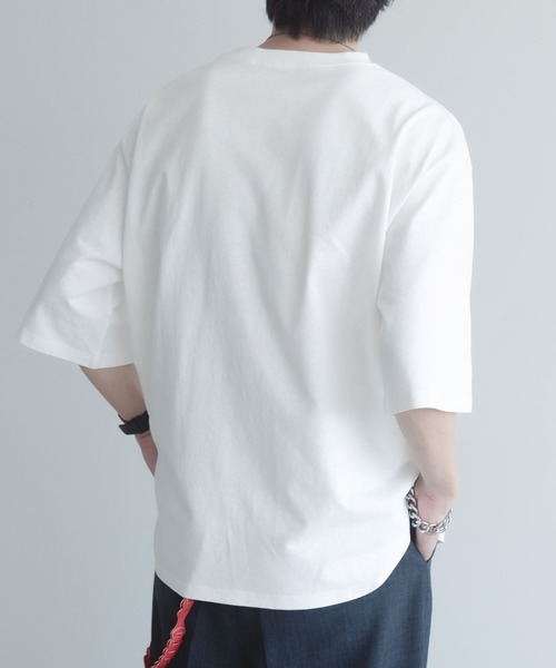 epnok（エプノック）の「フラワープリントTee（Tシャツ/カットソー・メンズ・ホワイト系1/ホワイト系2・SMALL/MEDIUM/LARGE）」の5枚目の写真