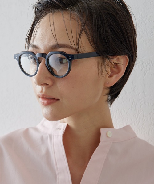 THE PAUSE(ザ ポーズ)の「【THE PAUSE】メガネ(メガネ・レディース・ブラウン/ブラック・FREE)」の2枚目の写真