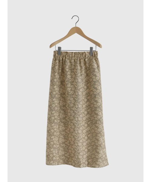 FIKA.(フィーカ)の「Flower jocquard skirt(スカート・レディース・ベージュ/チャコール・MEDIUM)」の18枚目の写真