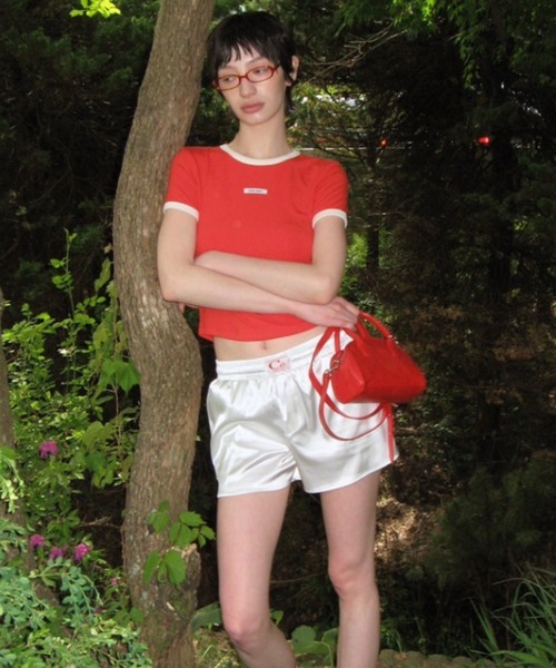 CRANK（クランク）の「HEART KEY RING MINI BAG（ハンドバッグ・レディース・レッド/ブラック/ライトブルー・FREE）」の21枚目の写真