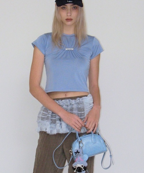 CRANK（クランク）の「HEART KEY RING MINI BAG（ハンドバッグ・レディース・レッド/ブラック/ライトブルー・FREE）」の17枚目の写真