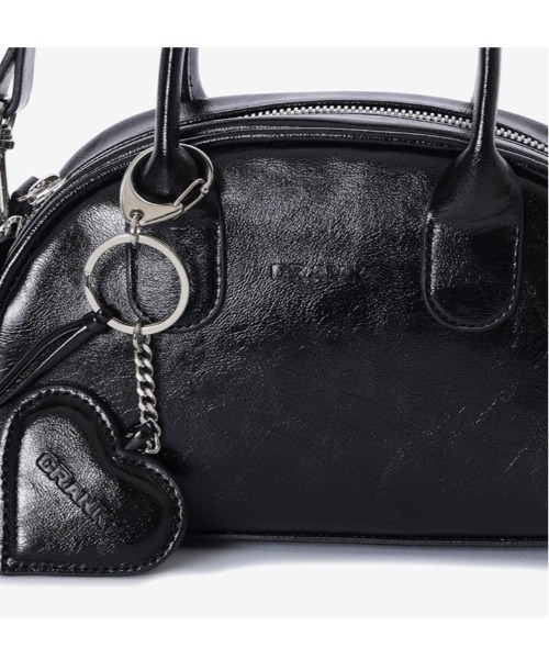 CRANK（クランク）の「HEART KEY RING MINI BAG（ハンドバッグ・レディース・レッド/ブラック/ライトブルー・FREE）」の7枚目の写真