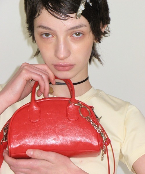 CRANK（クランク）の「HEART KEY RING MINI BAG（ハンドバッグ・レディース・レッド/ブラック/ライトブルー・FREE）」の11枚目の写真