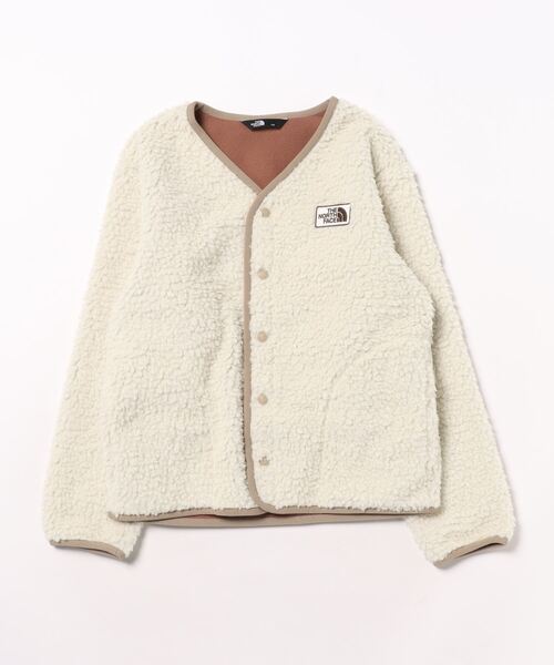 THE NORTH FACE(ザノースフェイス)の「THE NORTH FACE/ザ・ノース・フェイス/CUDDLE F CARDIGAN/カドルフリースカーディガン/KIDS/キッズ/NAJ72430/CUDDLE F CARDIGAN(カーディガン/ボレロ・キッズ・アイボリー/モカ・110cm/120cm/130cm/140cm/150cm)」の2枚目の写真