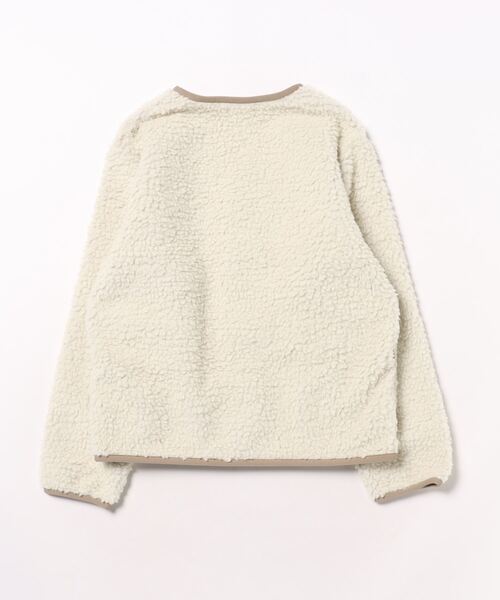 THE NORTH FACE(ザノースフェイス)の「THE NORTH FACE/ザ・ノース・フェイス/CUDDLE F CARDIGAN/カドルフリースカーディガン/KIDS/キッズ/NAJ72430/CUDDLE F CARDIGAN(カーディガン/ボレロ・キッズ・アイボリー/モカ・110cm/120cm/130cm/140cm/150cm)」の3枚目の写真