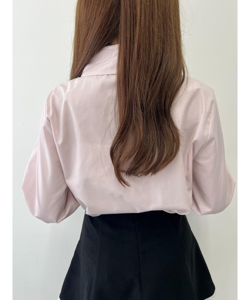 PHILLY（フィリー）の「【PHILLY】ダブルリボンブラウス（シャツ/ブラウス・レディース・ブルー/ホワイト/ピンク・FREE）」の16枚目の写真