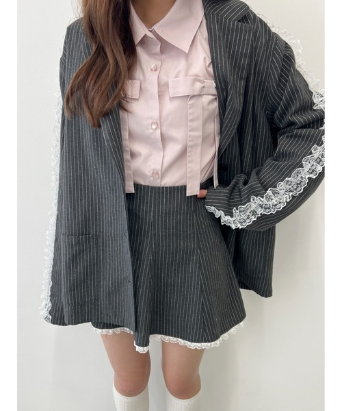 PHILLY（フィリー）の「【PHILLY】ダブルリボンブラウス（シャツ/ブラウス・レディース・ブルー/ホワイト/ピンク・FREE）」の19枚目の写真