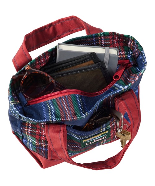 L.L.Bean(エルエルビーン)の「エブリデイ・ライトウェイト・トート、ミニ(トートバッグ・レディース・レッド系その他/オレンジ系その他/ブルー系その他/ブルー系その他2・ONE SIZE)」の6枚目の写真