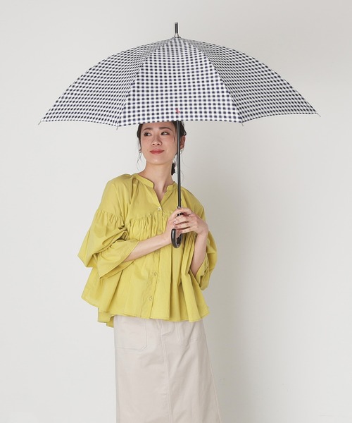 POLO RALPH LAUREN（ポロ ラルフ ローレン）の「長傘 雨傘 日本製 ”ギンガムチェック”（長傘・レディース・ベージュ/ネイビー・FREE）」の16枚目の写真