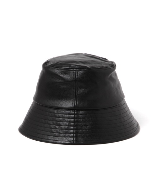 セール】フェイクレザーバケットハット（ハット）｜BAYFLOW