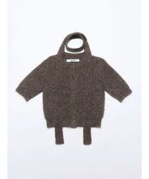 VEQUM（VEQUM）の「【VEQUM】HALF SLEEVE KNIT CD（カーディガン/ボレロ）」