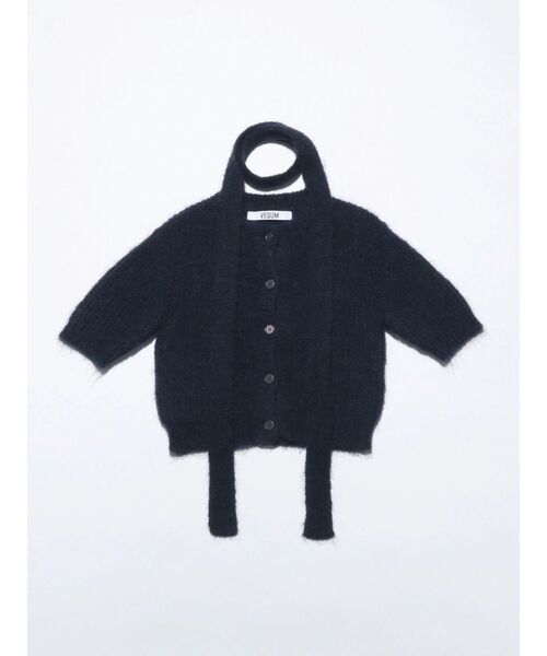 カーディガン 「VEQUM」HALF SLEEVE KNIT CD レディース セール】【VEQUM】HALF SLEEVE KNIT CD（カーディガン/ボレロ