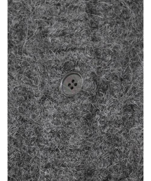 VEQUM（VEQUM）の「【VEQUM】HALF SLEEVE KNIT CD（カーディガン/ボレロ・レディース・ブラウン/グレー/ブラック/ネイビー・FREE）」の14枚目の写真