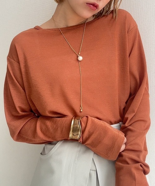 セール特別価格♡19800円新品♡スコットクラブ購入 シアートップス♡ヤマダヤ USAGI ONLINE×KEITA MARUYAMA】袖ギャザープリントシアー