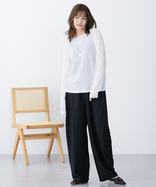 トップス THESHISHIKUI new long THE SHISHIKUI New long / WHITE