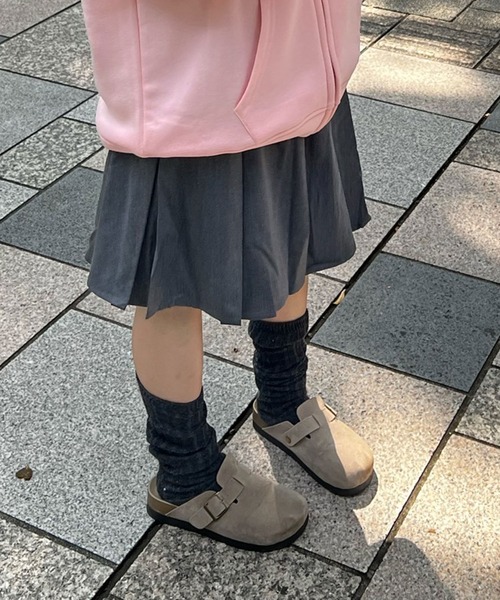 MEMECLE（メメクル）の「【 MEMECLE / メメクル 】レディース スエード クロッグサンダル　サボ（スリッポン・レディース・サンドベージュ/ブラウン・M/S/L）」の19枚目の写真