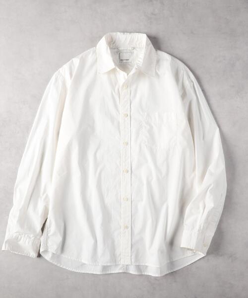 BACK NUMBER(バックナンバー)の「BACK NUMBER(バックナンバー)ウォッシュドブロード長袖シャツ(シャツ/ブラウス・メンズ・ネイビー/ホワイト/ブラウン・S/M/L/XL)」の16枚目の写真