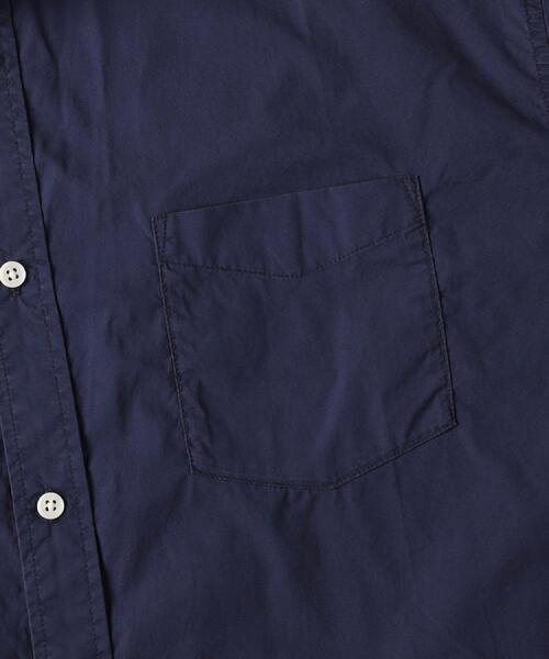 BACK NUMBER(バックナンバー)の「BACK NUMBER(バックナンバー)ウォッシュドブロード長袖シャツ(シャツ/ブラウス・メンズ・ネイビー/ホワイト/ブラウン・S/M/L/XL)」の12枚目の写真