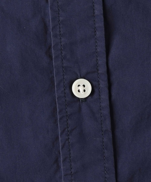 BACK NUMBER(バックナンバー)の「BACK NUMBER(バックナンバー)ウォッシュドブロード長袖シャツ(シャツ/ブラウス・メンズ・ネイビー/ホワイト/ブラウン・S/M/L/XL)」の8枚目の写真