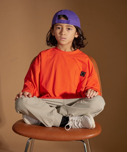 PAIRMANON STREET（ペアマノンストリート）の「マルチファンクション 吸水速乾 カーゴ パンツ【PAIRMANON STREET】（カーゴパンツ・キッズ・カーキ/ブラック/ブルー/オフホワイト/ベージュ・120/160/150/130/110/140/100）」の7枚目の写真