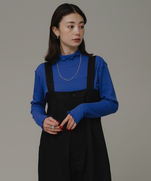 セール】ハイウエストタックサロペット（サロペット/オーバーオール