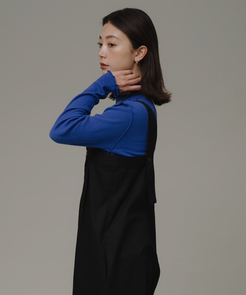 URBAN RESEARCH Sonny Label(アーバンリサーチサニーレーベル)の「ハイウエストタックサロペット(サロペット/オーバーオール・レディース・ブラック/ブラウン・FREE)」の5枚目の写真