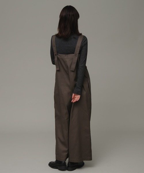 セール】ハイウエストタックサロペット（サロペット/オーバーオール