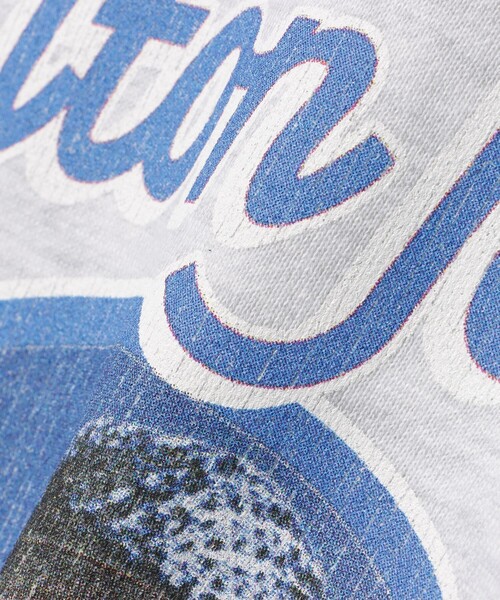 BEAMS T(ビームスティー)の「BEAMS T / ELTON JOHN CREW SWEAT(スウェット・メンズ・ライトグレー/ブラック・S/M/L/XL)」の7枚目の写真