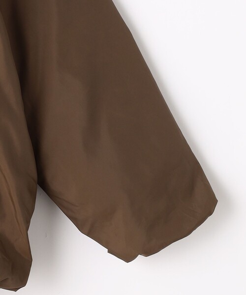 UNIVERSAL OVERALL（ユニバーサルオーバーオール）の「【別注】＜UNIVERSAL OVERALL＞コーデュロイ パファージャケット / キッズ 140cm-160cm（ブルゾン・キッズ・オリーブ/ブラック・L(160cm)/M(140-150cm)）」の7枚目の写真