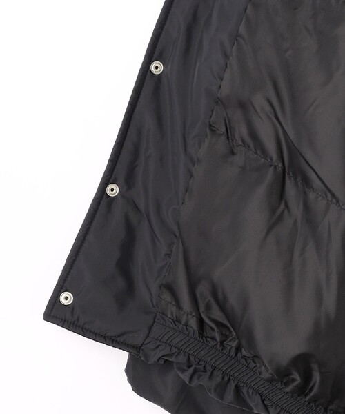 UNIVERSAL OVERALL（ユニバーサルオーバーオール）の「【別注】＜UNIVERSAL OVERALL＞コーデュロイ パファージャケット / キッズ 140cm-160cm（ブルゾン・キッズ・オリーブ/ブラック・L(160cm)/M(140-150cm)）」の17枚目の写真