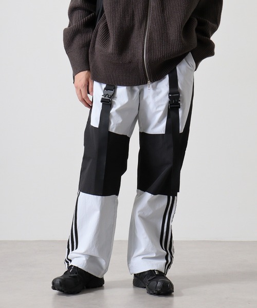 BAY CREST(ベイクレスト)の「Cyber nylon pants / サイバー切替ナイロンパンツ unisex(その他パンツ・メンズ・ホワイト×ブラック/ブラック×グリーン/ブラック×ホワイト・M/L)」の19枚目の写真
