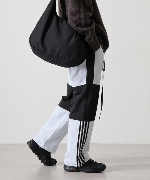 BAY CREST(ベイクレスト)の「Cyber nylon pants / サイバー切替ナイロンパンツ unisex(その他パンツ・メンズ・ホワイト×ブラック/ブラック×グリーン/ブラック×ホワイト・M/L)」の20枚目の写真