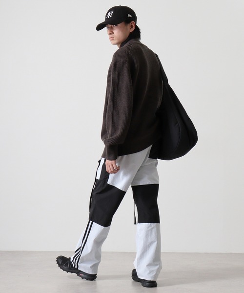 BAY CREST(ベイクレスト)の「Cyber nylon pants / サイバー切替ナイロンパンツ unisex(その他パンツ・メンズ・ホワイト×ブラック/ブラック×グリーン/ブラック×ホワイト・M/L)」の22枚目の写真