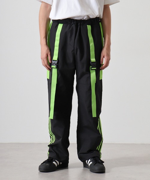 BAY CREST(ベイクレスト)の「Cyber nylon pants / サイバー切替ナイロンパンツ unisex(その他パンツ・メンズ・ホワイト×ブラック/ブラック×グリーン/ブラック×ホワイト・M/L)」の7枚目の写真