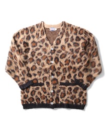 カーディガン HOUSTON woman ヒューストン ウーマン LEOPARD MOHAIR TOUCH CARDIGAN レオパード柄 モヘアタッ 88022259b_17_d_215.jpg