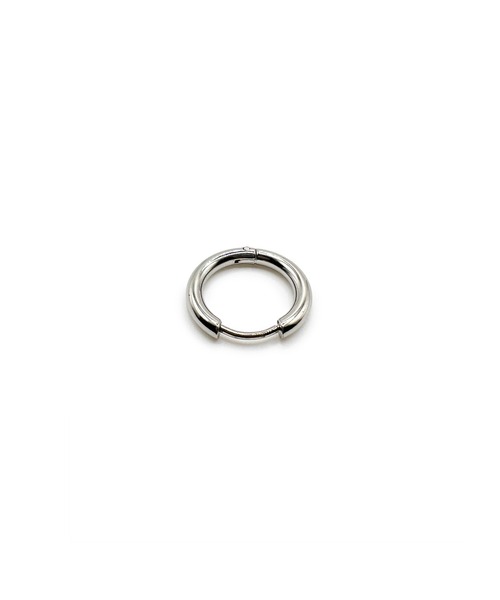 Import & Select(インポートアンドセレクト)の「KISHOKACHI 希少価値 シンプルクリッカーステンレスピアス 内径17mm(ピアス(片耳用)・メンズ・ブラック/シルバー/ゴールド・FREE)」の10枚目の写真