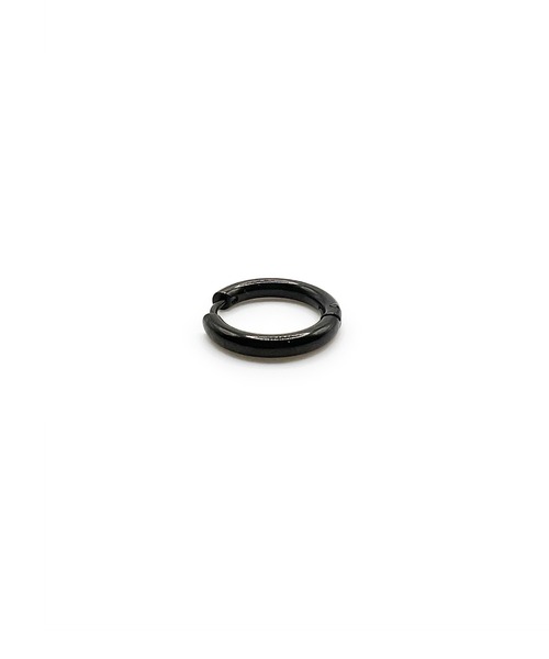 Import & Select(インポートアンドセレクト)の「KISHOKACHI 希少価値 シンプルクリッカーステンレスピアス 内径17mm(ピアス(片耳用)・メンズ・ブラック/シルバー/ゴールド・FREE)」の9枚目の写真