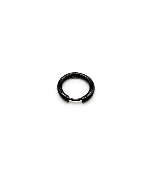 Import & Select(インポートアンドセレクト)の「KISHOKACHI 希少価値 シンプルクリッカーステンレスピアス 内径17mm(ピアス(片耳用)・メンズ・ブラック/シルバー/ゴールド・FREE)」の12枚目の写真